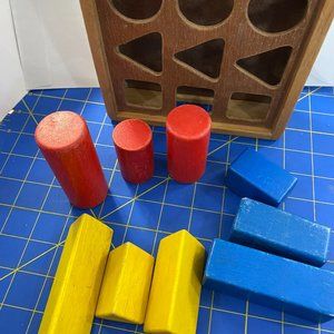 Blocks in Cuto-Out Box